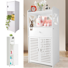 White Bathroom Storage Cabinet