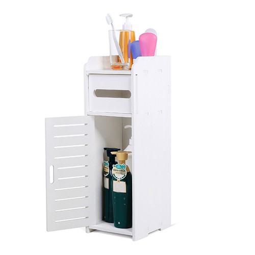 Bathroom storage corner - bathroom,