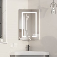 Corner Bathroom Mirror Cabinet