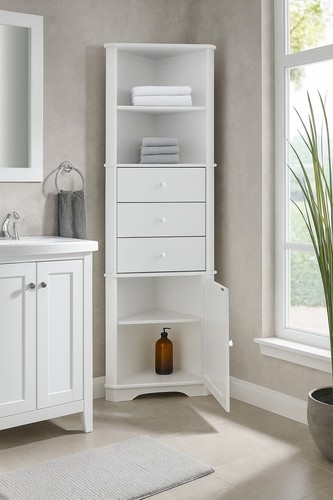 Bathroom storage cabinet - bathroom,