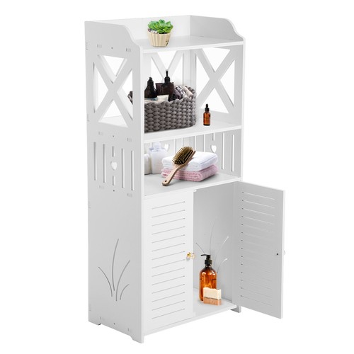 White bathroom tier doors - 3, 2