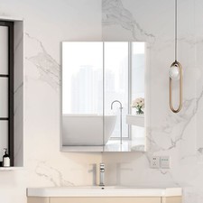 Corner Bathroom Mirror Cabinet