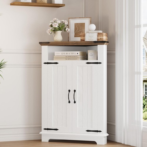 Small corner bathroom - small,