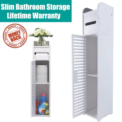 White bathroom cabinet corner - white,
